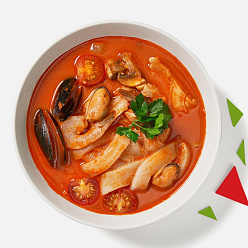 Суп Том Ям с морепродуктами, 370 г