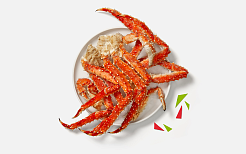 Краб камчатский Клешни в панцире размер S